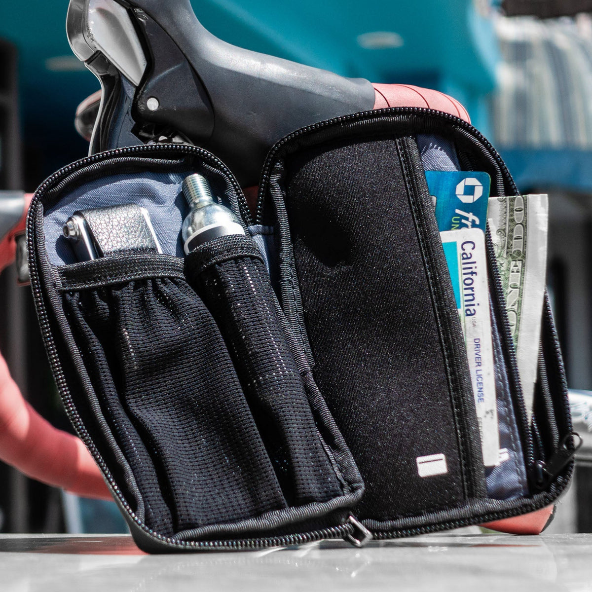 LEZYNE POCKET ORGANIZER Tasche Schwarz
