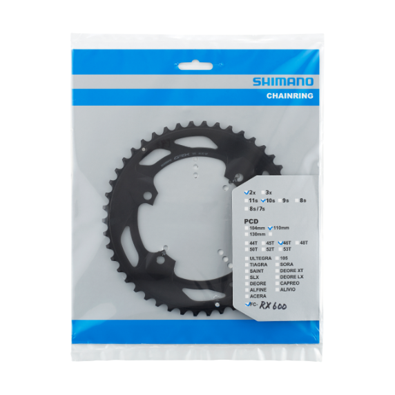 Äußeres Kettenblatt 10-fach SHIMANO GRX RX600 110mm