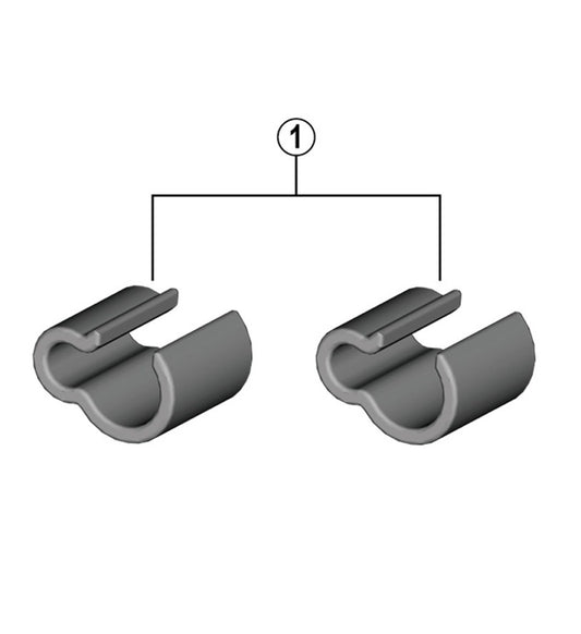 Kabelklemmen SHIMANO EW-WU111 (2 Stück)
