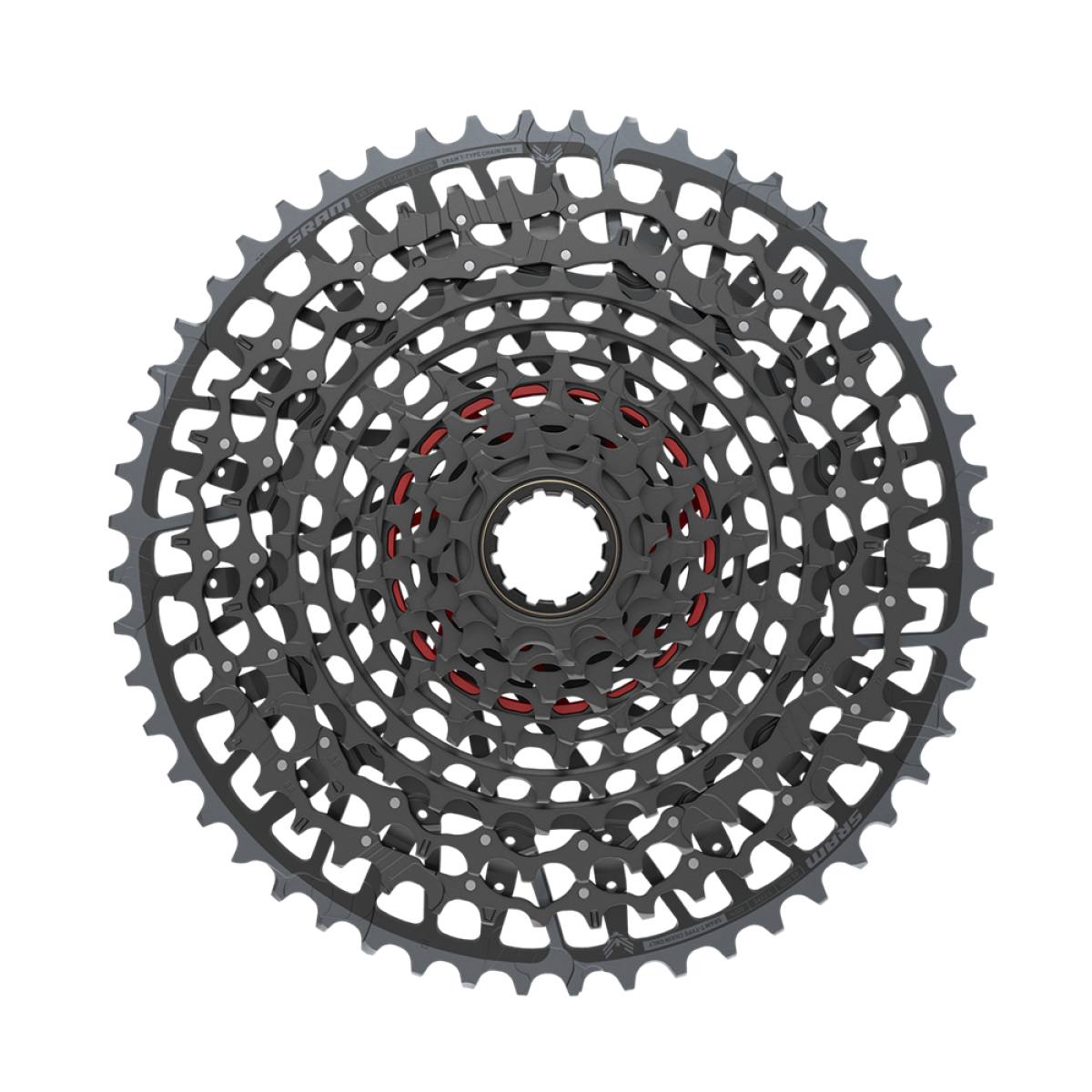SRAM X0 EAGLE T-TYPE 12-fach AXS Q174 DUB Wide Schaltgruppe, 32 Zähne, 10–52, V2, USB-C