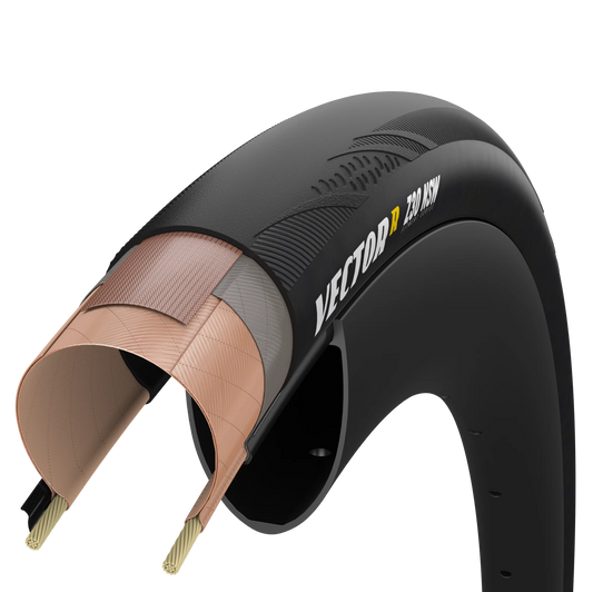 Reifen ZIPP GOODYEAR VECTOR R NSW Tubeless Ready Schwarz