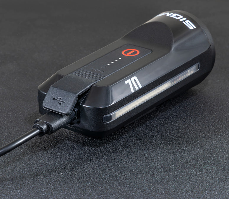 SIGMA AURA 70 – Aufladen über USB-C
