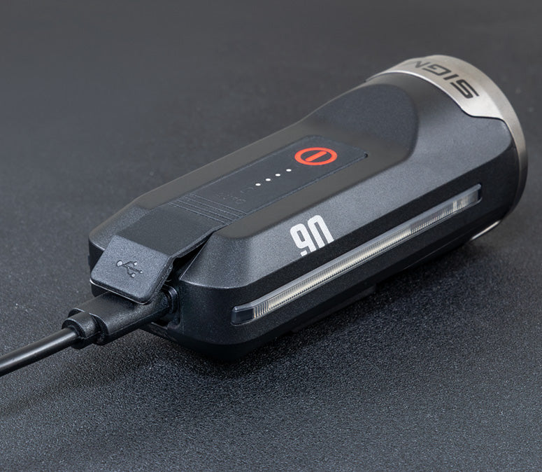 SIGMA AURA 90 – Aufladen über USB-C