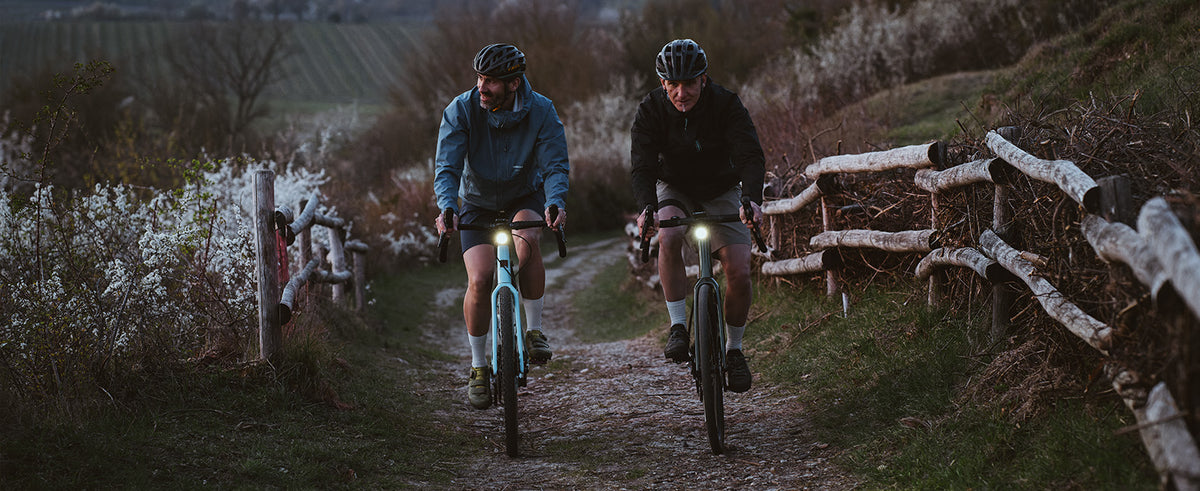 SIGMA AURA 90 am Fahrrad montiert