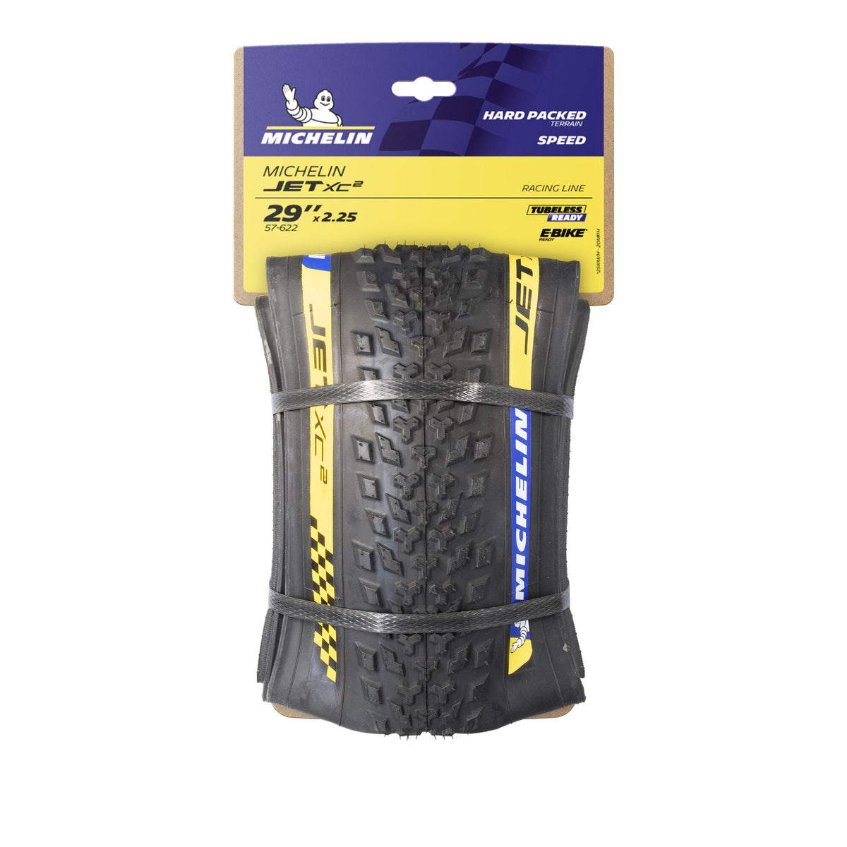 Reifen MICHELIN JET XC2 Racing Line 29x2.25 Tubeless Ready Faltbar