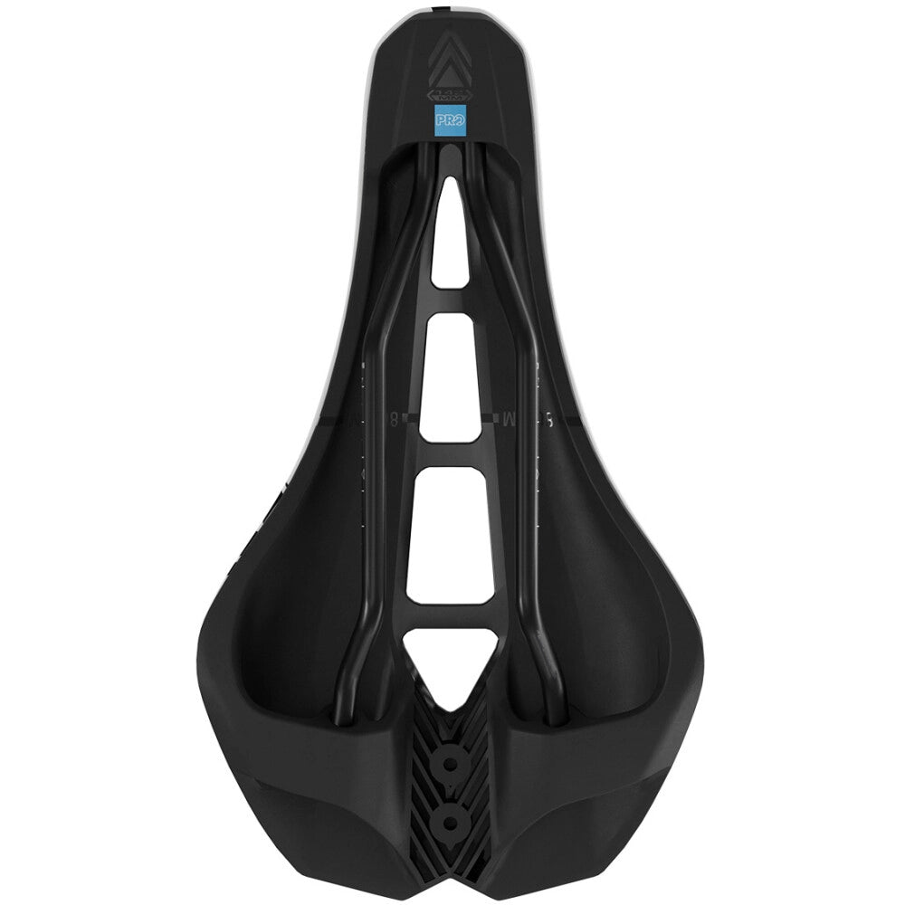 Sattel PRO STEALTH PERFORMANCE 142mm Edelstahlschienen Weiß