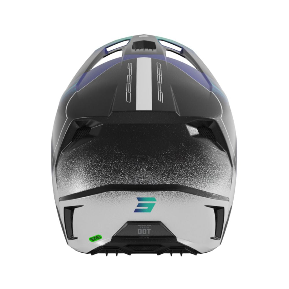 BMX-Helm SHOT SPEED Olymp Blue Pearly