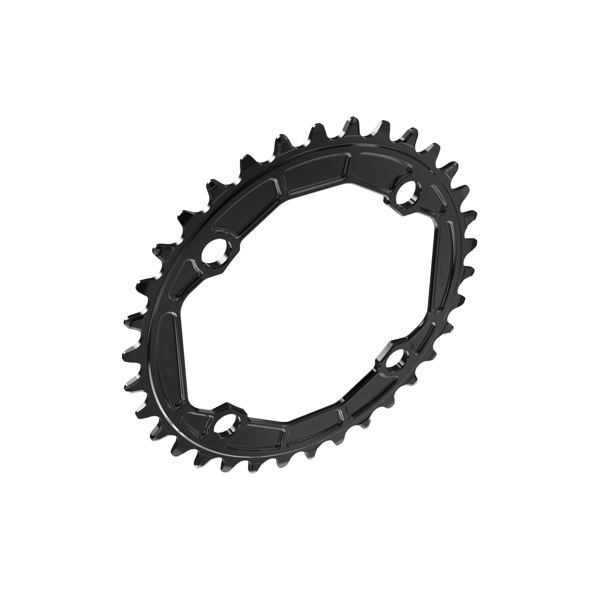 Kettenblatt TITLE CR1-E 10/11/12V REGULAR 104 BCD Schwarz