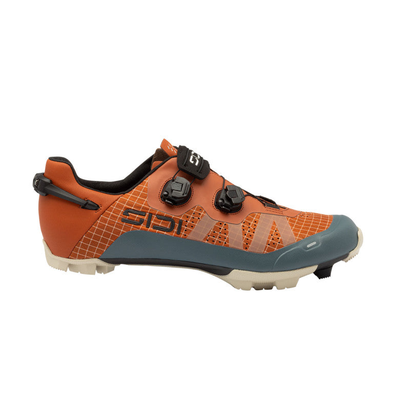 XC-/Gravel-MTB-Schuhe SIDI AERON Orange/Braun/Ingwer