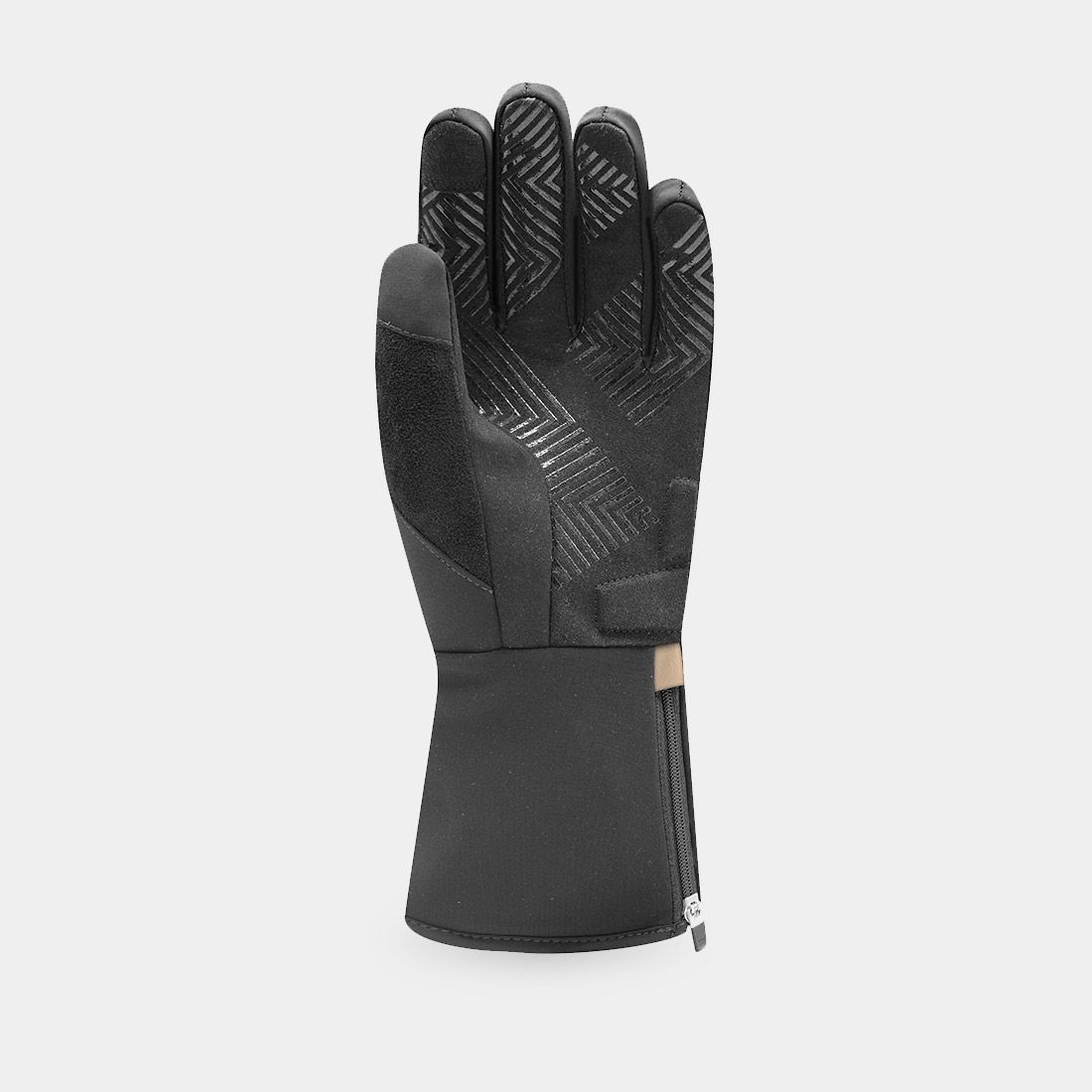 Handschuhe RACER EGLOVE 4 BEHEIZT Schwarz/Braun