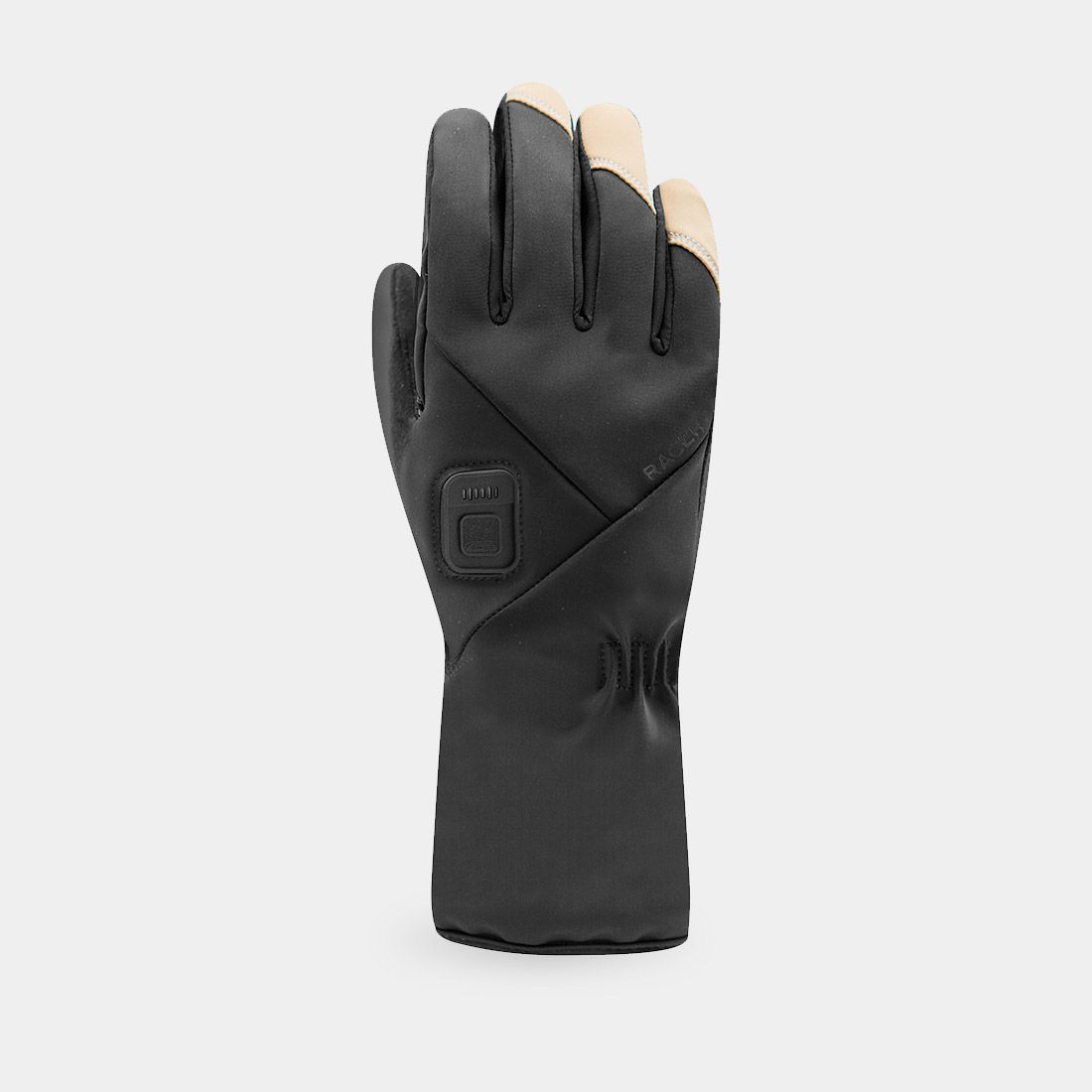 Handschuhe RACER EGLOVE 4 BEHEIZT Schwarz/Braun