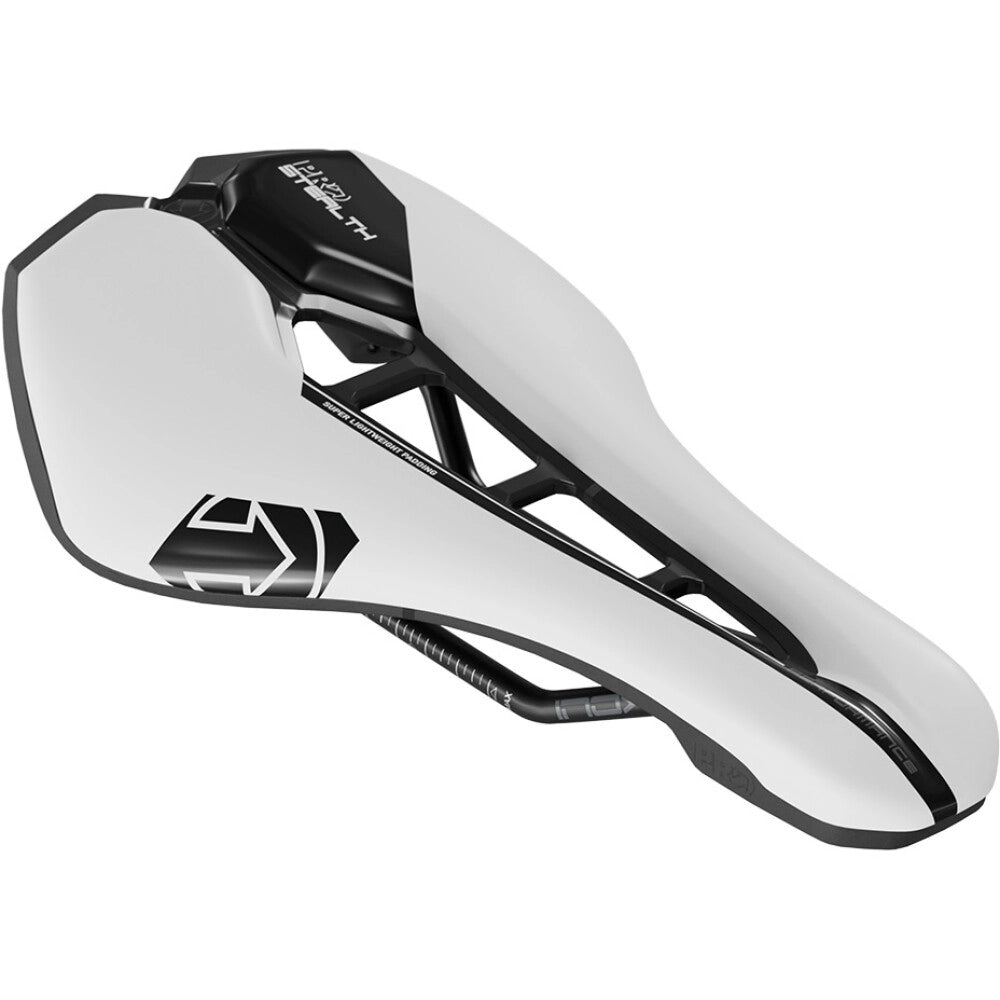Sattel PRO STEALTH PERFORMANCE 142mm Edelstahlschienen Weiß