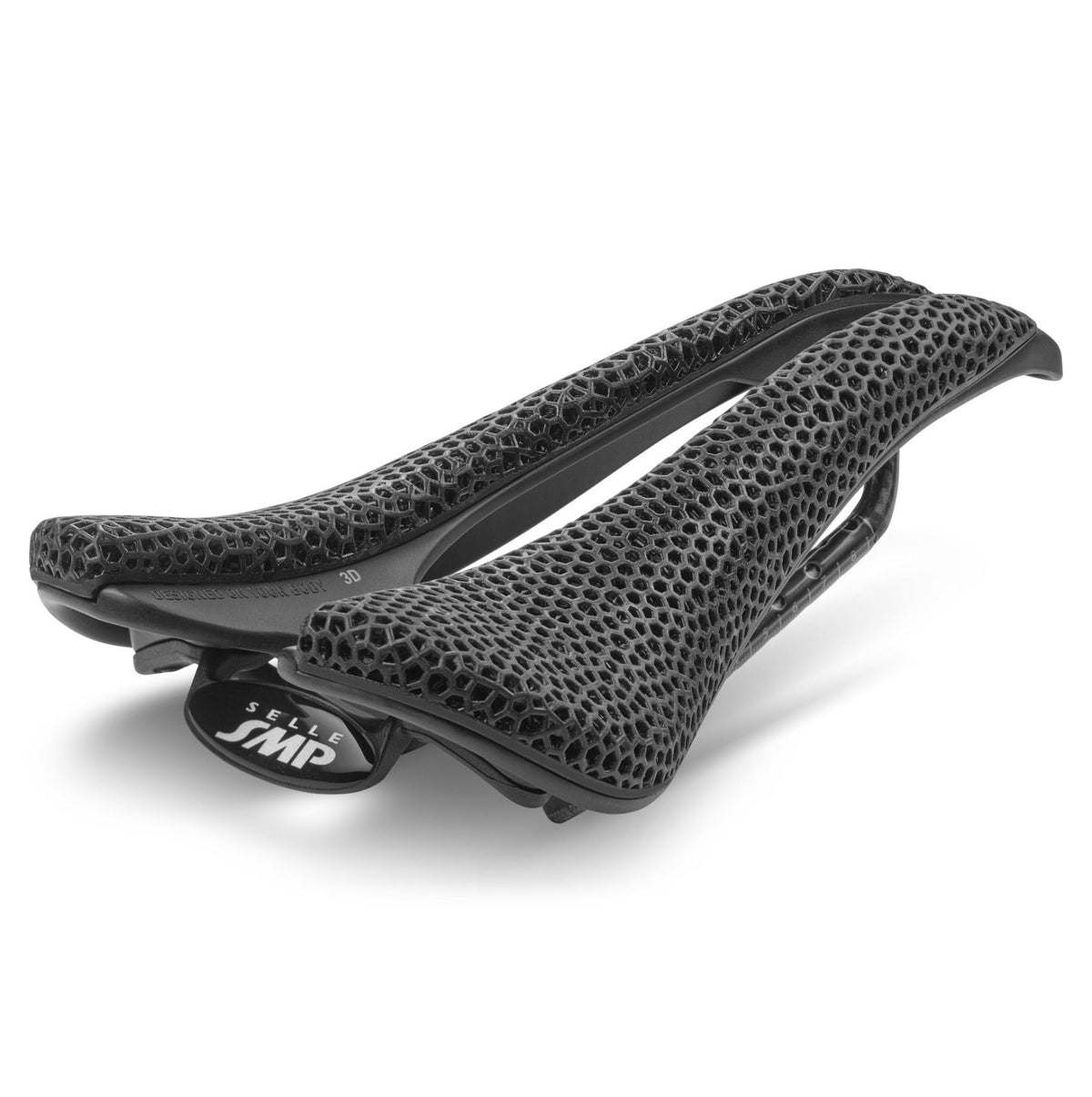 Sattel SMP EVO 3D Carbon-Schienen Schwarz