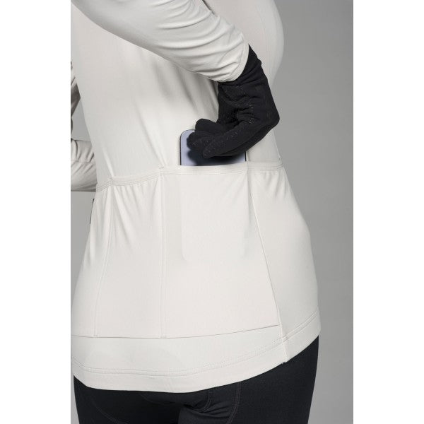 Trikot NORTHWAVE FAHRENHEIT Damen Lange Ärmel Grau