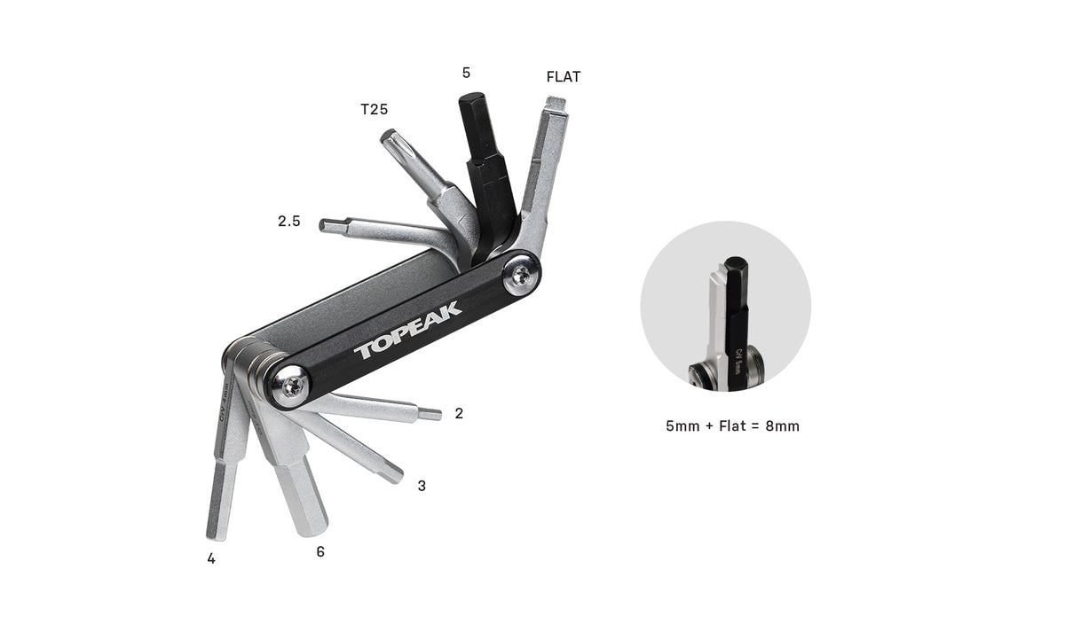 Multi-Tool Co2 TOPEAK TUBIMASTER RXT Pro