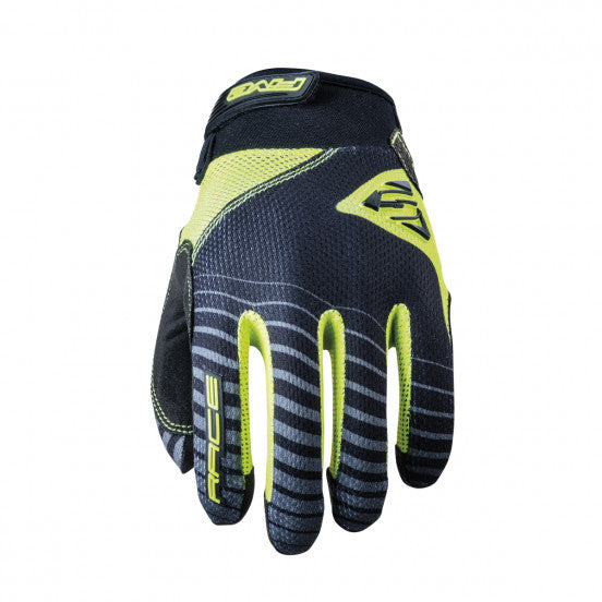 Handschuhe FIVE BMX RACE Junior Gelb/Schwarz