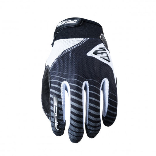 Handschuhe FIVE BMX RACE Junior Schwarz/Weiß