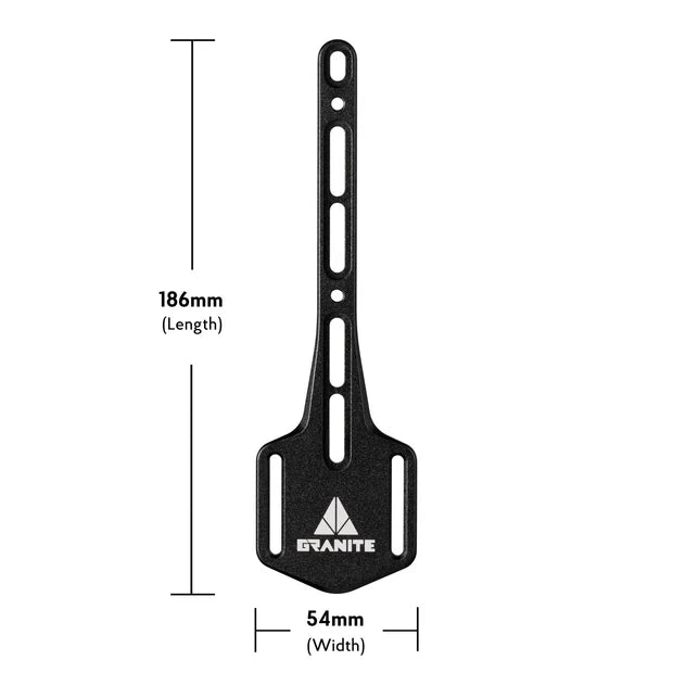 Universalschraubbefestigung mit Erweiterung GRANITE DESIGN PORTALEDGE XE Schwarz