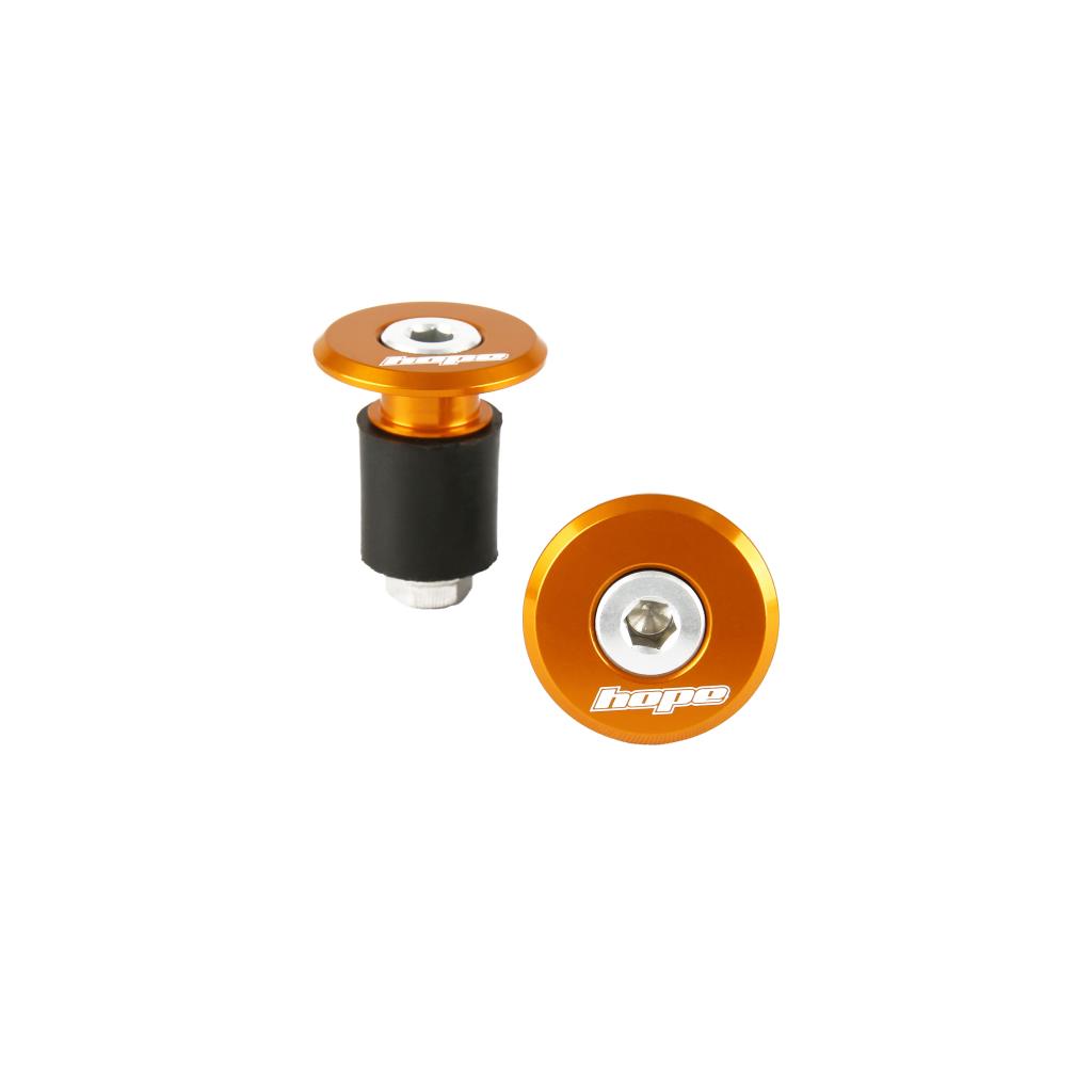 Paar Lenkerendkappen HOPE GRIP DOCTOR Orange
