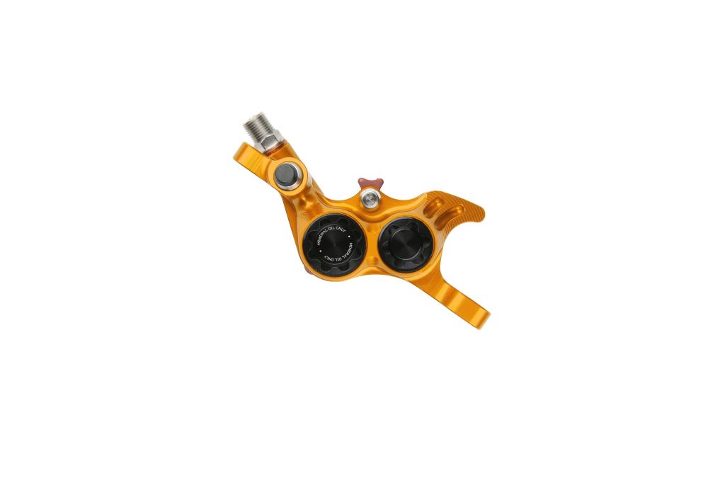 Bremssattel HOPE RX4+ SL PM 4 Kolben Mineral Orange