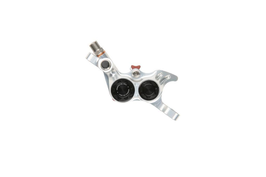Bremssattel HOPE RX4+ SL PM 4 Kolben Mineral Silber