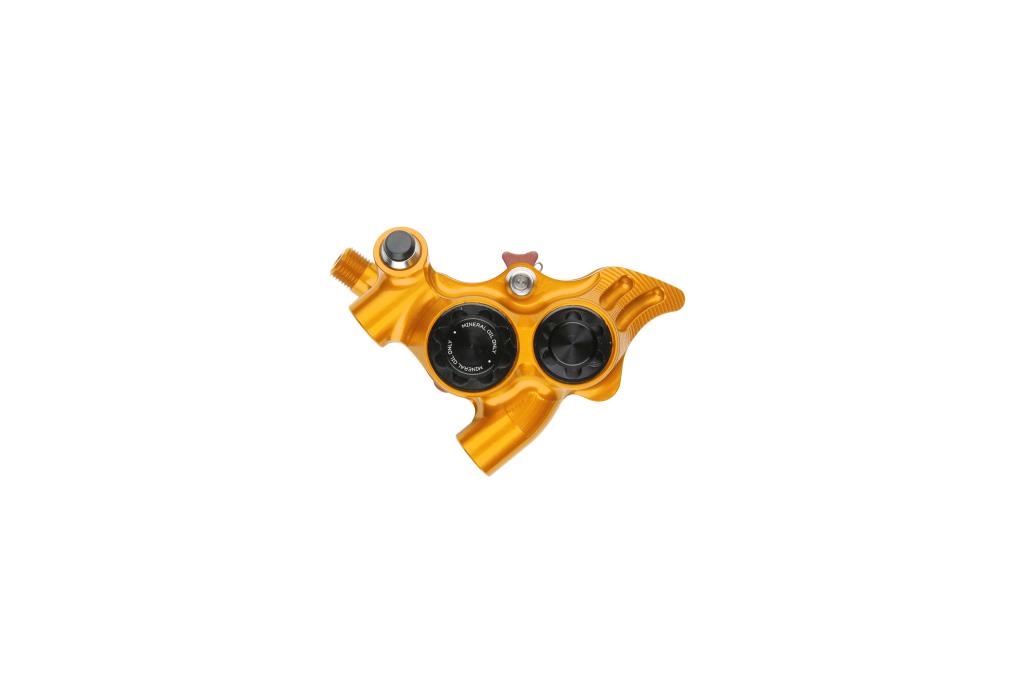 Bremssattel HOPE RX4+ SL FM 34mm 4 Kolben Mineral Orange