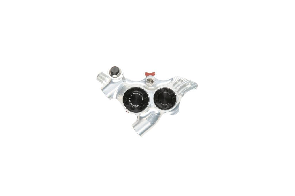Bremssattel HOPE RX4+ SL FM 34mm 4 Kolben Mineralöl Silber