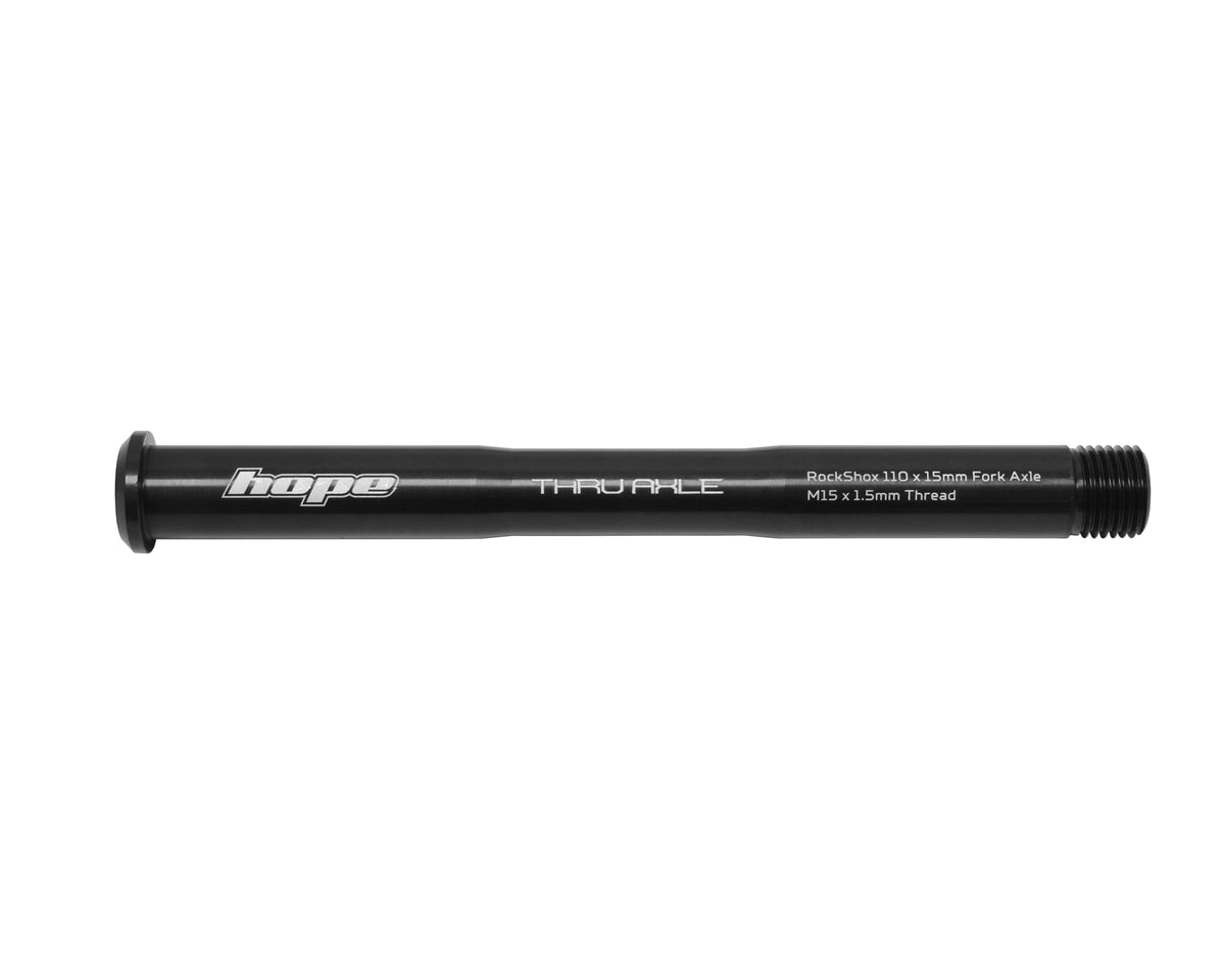 Vorderrad-Steckachse HOPE für ROCKSHOX Pike/Lyric/Zeb Gabel Schwarz