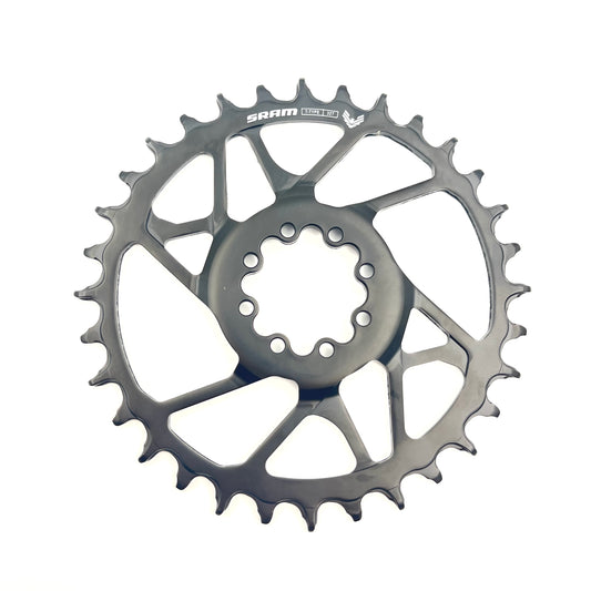 Einfach-Kettenblatt SRAM S1000 T-TYPE EAGLE BOOST 12V Stahl Direct Mount Offset 3mm Schwarz