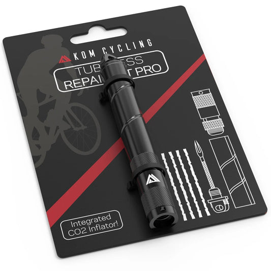 KOM CYCLING Tubeless PRO-Reparaturkit Schwarz