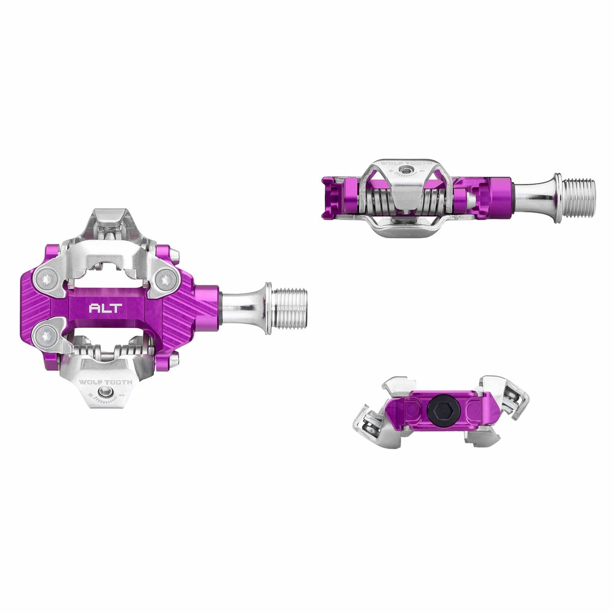 Pedale WOLF TOOTH ALT XC Clipless Violett