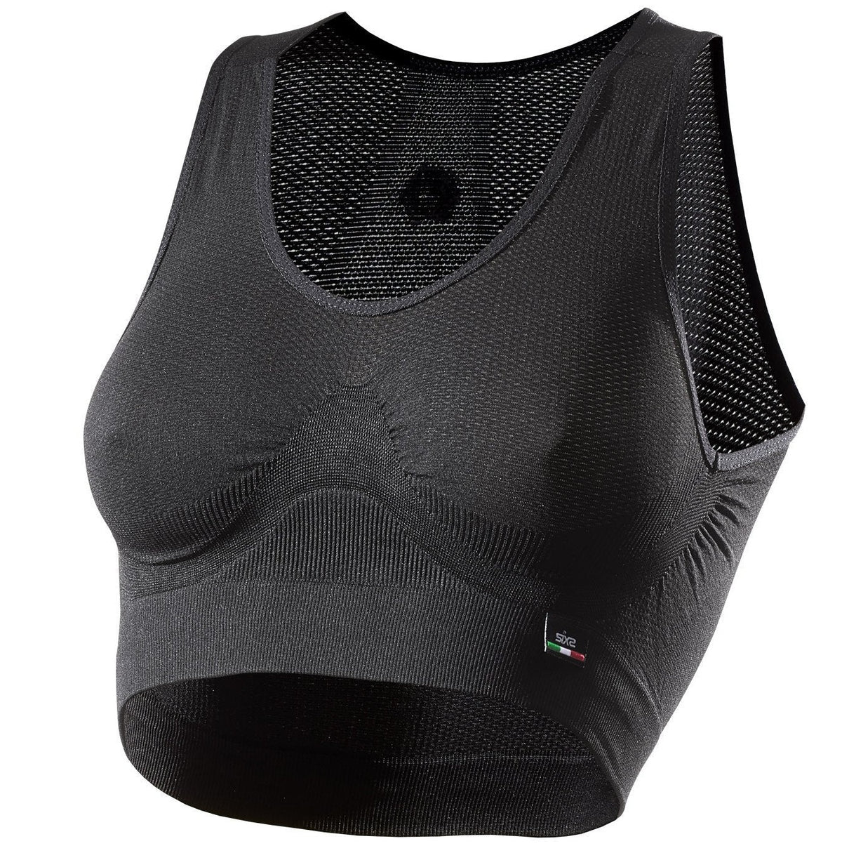 SIXS FRG3 Damen-Sport-BH Schwarz