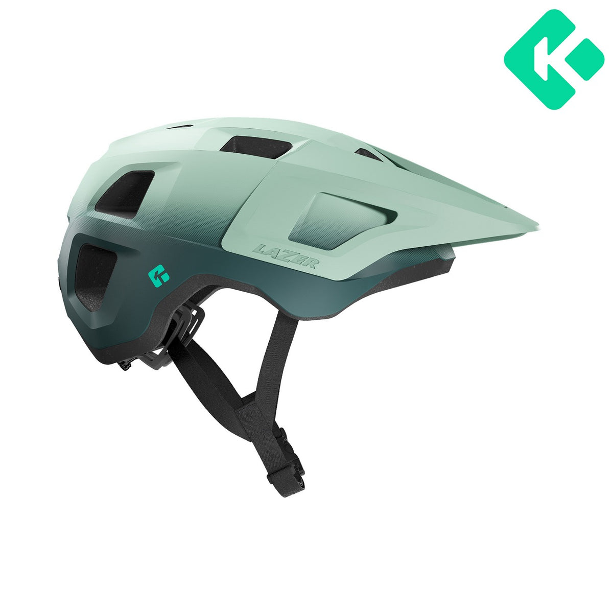 MTB-Helm LAZER FINCH KINETICORE Junior Mint Green Matt
