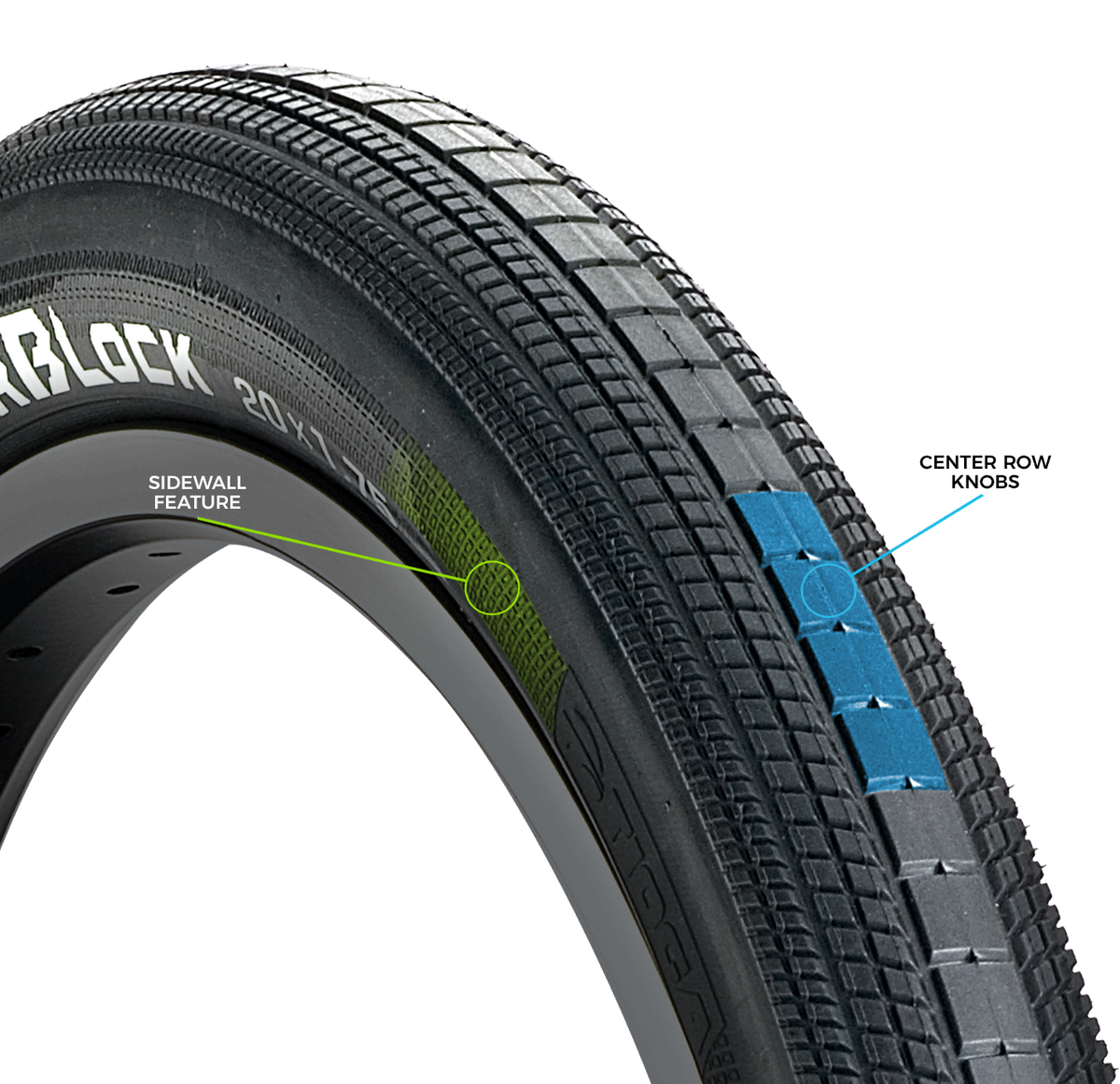 Reifen TIOGA POWERBLOCK 20x1.40