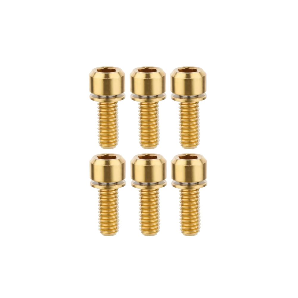 Titan-Schraubenkit TITLE ST1 / ST2 Gold (x6)
