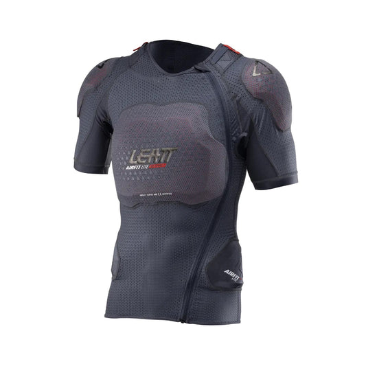 Schutzgilet LEATT BODY TEE 3DF AIRFIT LITE EVO Schwarz