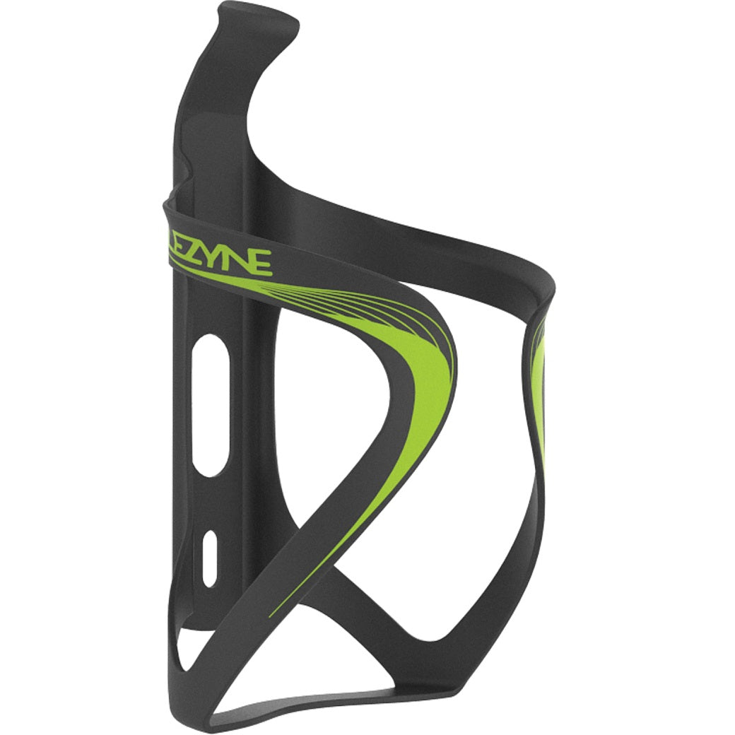 LEZYNE CARBON TEAM Flaschenhalter Schwarz/Grün