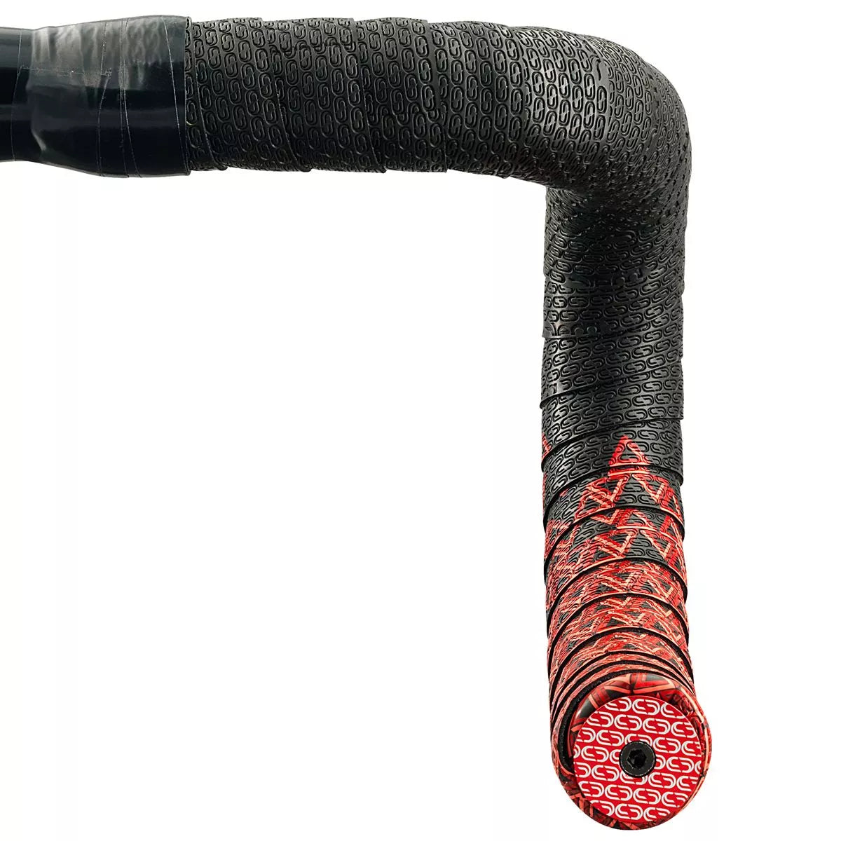 Lenkerband DEDA LOOP + END-PLUG Schwarz/Rot