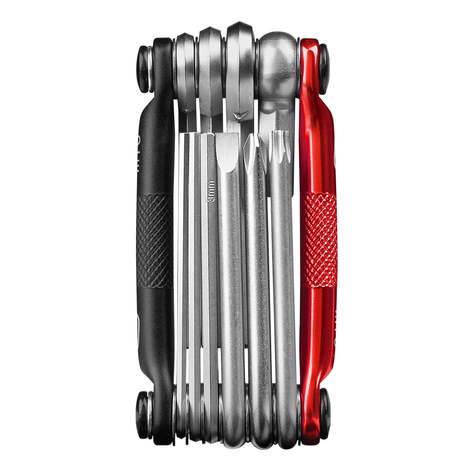 CRANKBROTHERS MULTI-10 Multitool in Schwarz/Rot