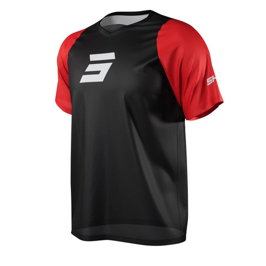 T-Shirt SHOT Neo Defender Schwarz/Rot