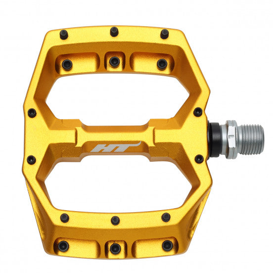 HT COMPONENTS SPIDER AF03 Plattformpedale Gold