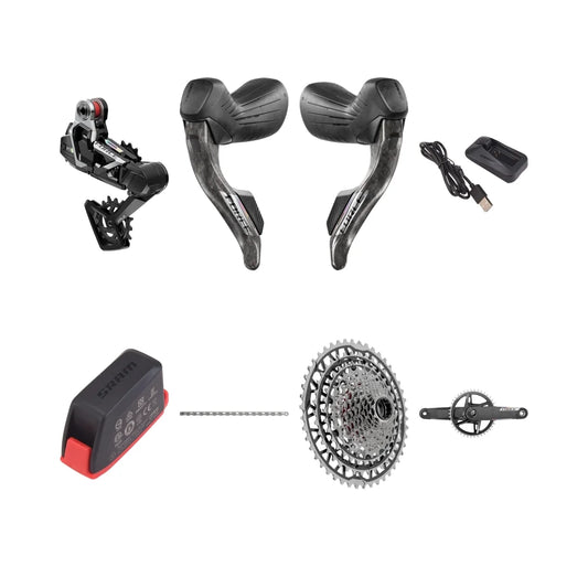 Gruppe SRAM FORCE AXS XPLR E1 1x13V Leistungsmesser
