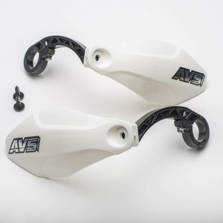 Handschutz AVS BASIC Kunststoff-Lasche Weiß