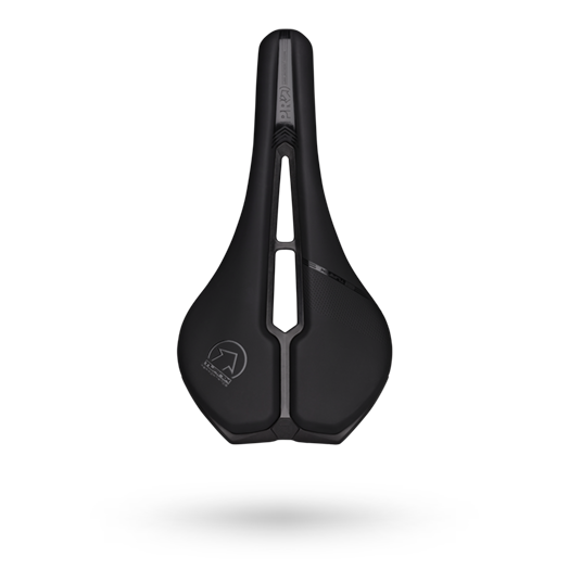 Sattel PRO TURNIX PERFORMANCE 142mm Stahlstreben Schwarz