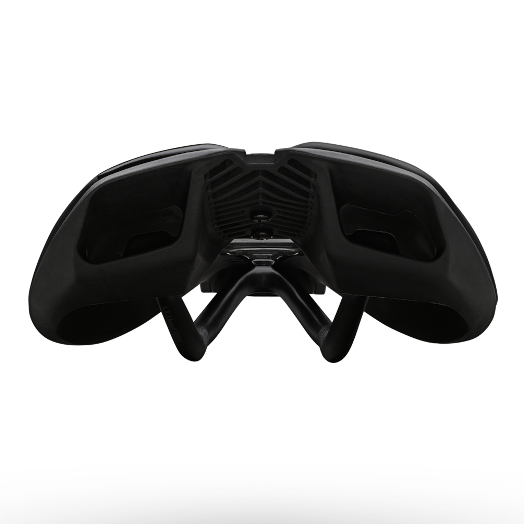 Sattel PRO STEALTH TEAM CURVED 142mm Carbon-Schienen Schwarz
