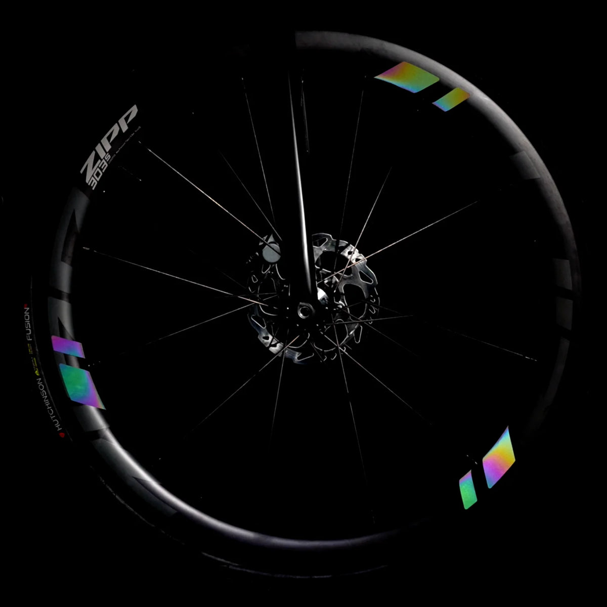 Reflektierende Aufkleber THE BEAM WHEEL FLASH 2.0 Rainbow