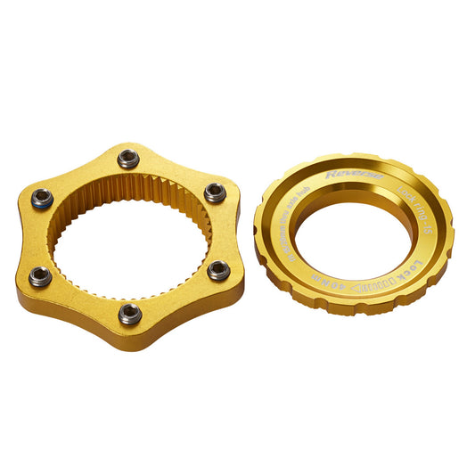 Centerlock-Adapter> 6 Loch REVERSE COMPONENTS Gold