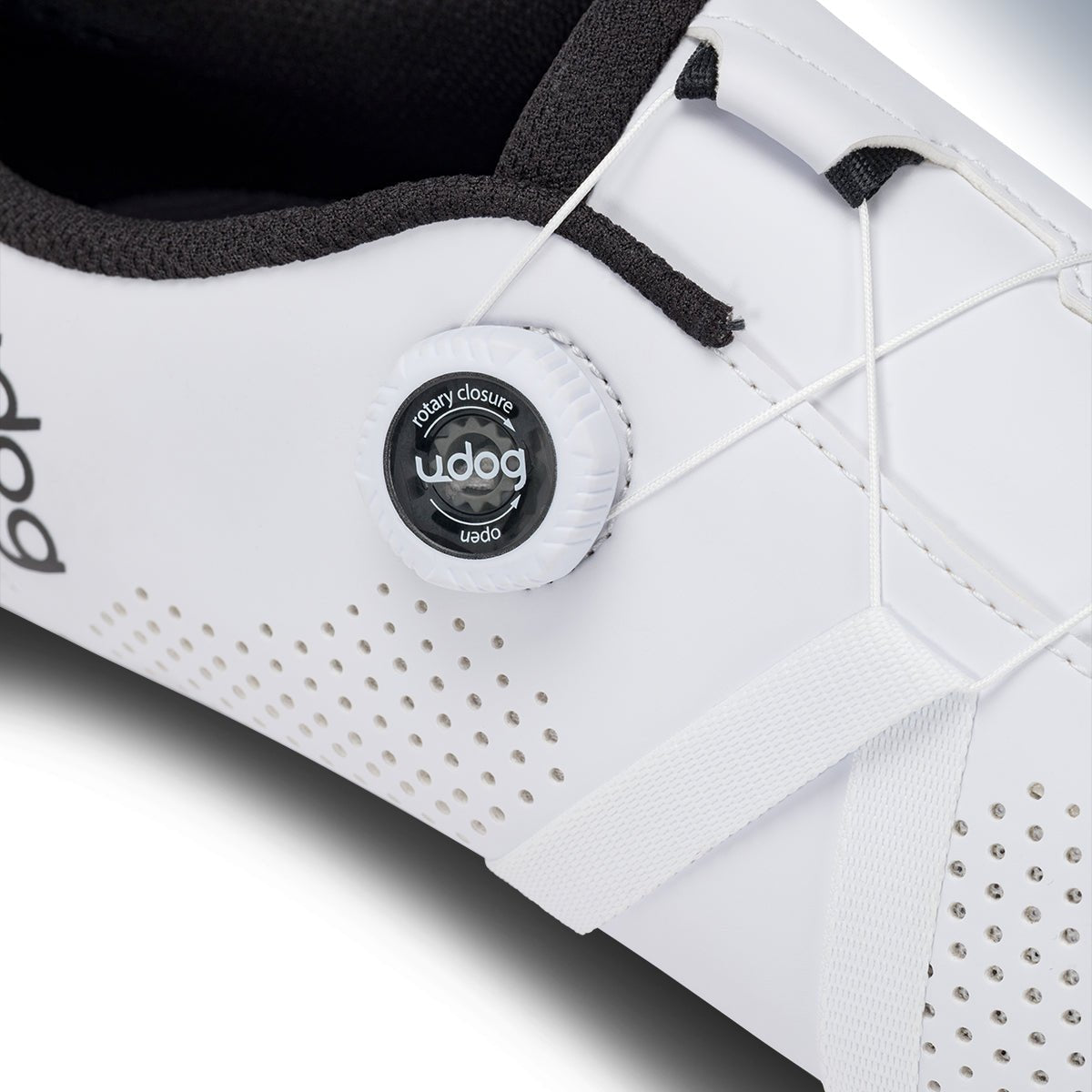 Rennradschuhe UDOG SEMPRE Weiß