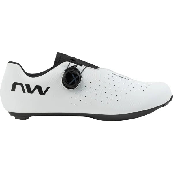 Rennradschuhe NORTHWAVE SONIC PLUS Weiß/Schwarz