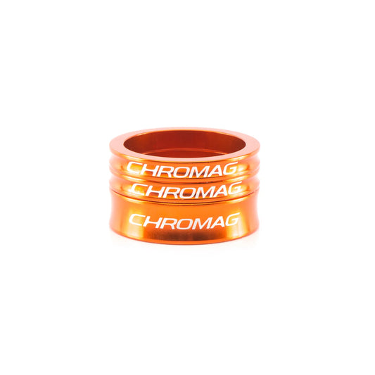 Steuersatz-Spacer-Kit CHROMAG 1"1/8 Alu Orange